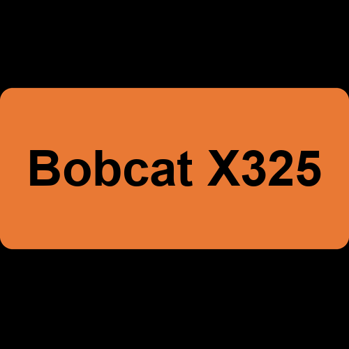 Bobcat X325